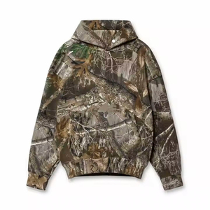 Premium Quality <b>Men's</b> Winter Outdoor Wear 100% Cotton Fleece Breathable Insulated Hunting <b>Hoodies</b> Adults - Product Image 4