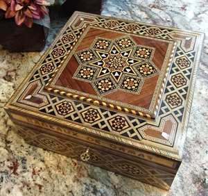 Organisateurs de bijoux en gros d'usine les plus vendus Boîtes d'incrustation d'os avec logo personnalisé professionnel Différents styles Tailles Nouveau haut d'artisanat - Product Image 2