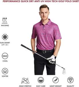 Polos informales de alta calidad OEM a precio de fábrica para hombre, Polo bordado transpirable de secado rápido a granel para Polo personalizado - Product Image 5