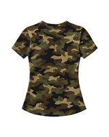 T-shirt Écologique pour Femme, Rose et Vert, Motif Diamants, Style Décontracté et Élégant, pour Sororité Grecque et Fraternité Universitaire, Collection Été 'Pretty Girl'