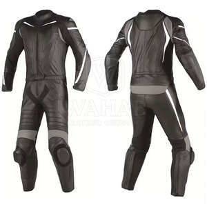 Durable Leather Material Motorbike Suit For Riding With Protective Padding For Safety And Comfort - Product Image 3