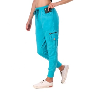 2025 pantalones de chándal de algodón de rizo francés de gran tamaño para mujer, mallas de gimnasio informales, pantalones de chándal de moda en blanco al por mayor - Product Image 4