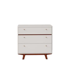 Cajonera pequeña de madera sólida para el hogar, mueble moderno de color blanco, para sala de estar, oficina, hotel, centro comercial, supermercado, hecho en la india - Product Image 1