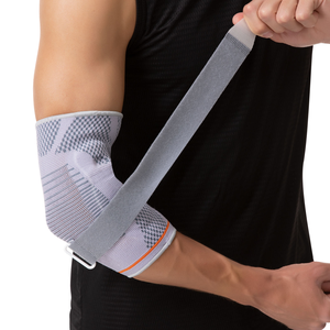 Manchon de soutien du coude élastique unisexe pour la musculation et l'usage quotidien - Product Image 4