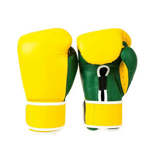 Gants de boxe professionnels pour adultes Muay Thai en cuir antidérapants, respirants et confortables - Product Image 3