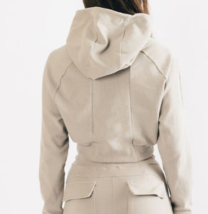 2024 nouveau coton personnalisé luxe Streetwear brodé pull pull col rond en relief Couple sweats à capuche - Product Image 3