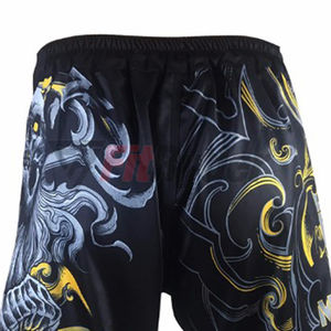 2024 MMA Boxe Combat Shorts Très Étiré 100% Polyester Casual Solide Motif Mid Board Shorts En Gros Cargo Court - Product Image 6
