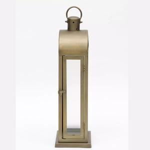 Lanterne dorée moderne Décorative pour la maison Mariage Intérieur Extérieur Événements Fêtes Éclairage Bougeoir en métal Lanterne de finition dorée - Product Image 3