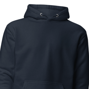 Sudadera con Capucha Azul Marino Unisex, Sudadera con Capucha Lisa de Felpa de Algodón Premium, Suave, Cálida, Informal de Invierno, Fabricante Mayorista - Product Image 2