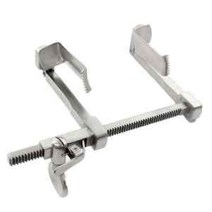 Juego de retractor manual Premium de Caronia Surgical con cuchillas de acero inoxidable de dos pines de 170mm Base de instrumentos quirúrgicos - Product Image 6