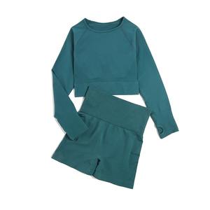 2/3/4 pièces ensemble de yoga sans couture vêtements de sport vêtements de yoga pour femmes ensemble de fitness survêtements soutien-gorge de sport leggings de gymnastique - Product Image 6