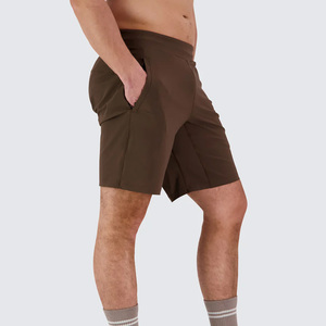 Wholesale Custom Men's Casual Performance Training Shorts <b>Canvas</b> 100% Polyester Breathable Drawstring Closure OEM Activewear - Product Image 5