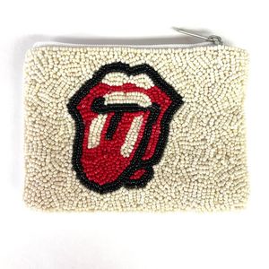 Ce beau portefeuille de perles de rocaille de broderie à la main Eyes Fun Girls petit sac à main avec mini sac à fermeture éclair couleur sac à perles multiples - Product Image 2