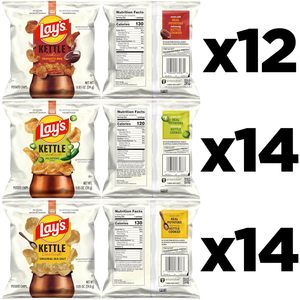 Papas Fritas Lay's Kettle Cooked, Paquete Variado, 0.85 Onzas (Paquete de 40) - Product Image 5