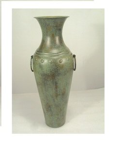 Vase de sol haut en aluminium à long cou pour vases de sol à la maison - Product Image 4