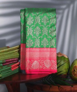 1. Fabulous Wholesale Sarees in Net with Printed Designs for Boutique Shops Manufacturing Surat Silk Sarees for Women's Store - Product Image 4