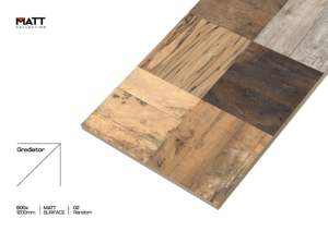 Annexe Carreaux vitrifiés en porcelaine antibactérienne finition mate 600x1200mm Carreaux de sol muraux pour hôtel Adhésif facile - Product Image 6