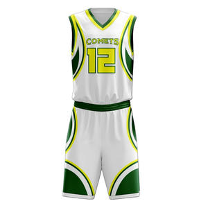 Vente en gros de maillots de basket-ball personnalisés uniformes de basket-ball pour hommes uniformes de basket-ball doux et respirants - Product Image 2