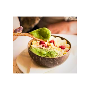 ชามกะลามะพร้าวงานทำมือขนาดกำหนดได้เองเป็นมิตรกับสิ่งแวดล้อมแบบใช้แล้วทิ้งได้จากเวียดนามโดยตรงสำหรับสลัดทานผลไม้ - Product Image 1