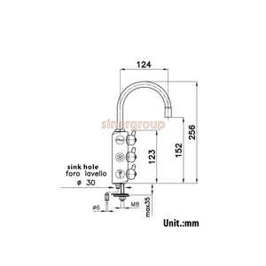 3034 3-way Faucet 6mm Quick Fittings Pure Water Tap Multi Color Finishes - Product Image 2