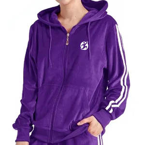 Ensemble de survêtement deux pièces à capuche uni, personnalisable, écologique et respirant, pour sports de plein air, gym et entraînements – Collection Hiver Streetwear - Product Image 3