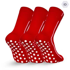 High Quality Anti Slip <b>Silicone</b> Grip <b>Socks</b> Custom Logo Wholesale Men's Support for Basketball Running Cycling Soccer - Product Image 6