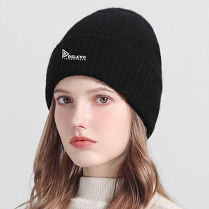 Gorros de Punto para Hombre de Secado Rápido, 100% Lana, Transpirables, Modernos, Personalización OEM, Gorro de Jacquard - Product Image 3