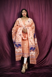 Ligero BARFI Motif Dupatta con Churidar Piece/Traje para Niñas para vestidos de novia - Product Image 2