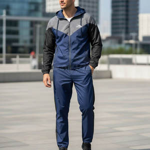 Conjunto Cortavientos de Diseño Personalizado Estilo Nuevo, Ropa Urbana, Conjunto Cortavientos para Hombre, Venta en Línea - Product Image 2