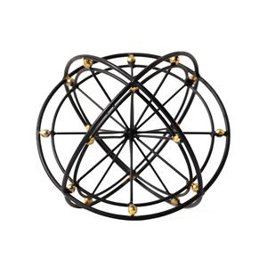 Boule décorative noire pour la maison, la chambre à coucher, le bureau, le salon, accents - Product Image 6