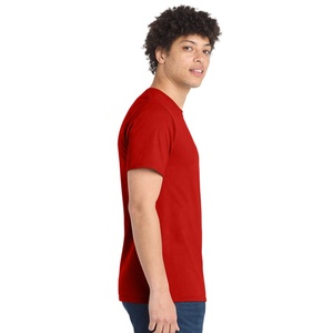 T-shirt en coton à col rond pour homme de qualité supérieure, manches courtes, couleurs personnalisées, tailles S-3XL, coupe régulière et ample, logo personnalisé, fournisseur OEM - Product Image 5
