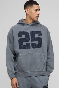 Dernier modèle de survêtement personnalisé surdimensionné 25 Varsity Washed Sweatsuit 2 pièces en coton lourd Streetwear à capuche et survêtement de jogging pour hommes - Product Image 3