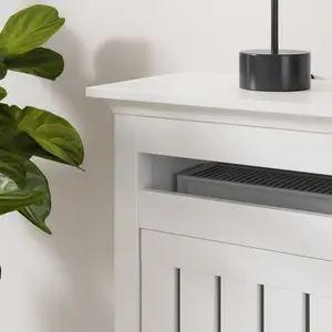 Cubierta Moderna para <span class=keywords><strong>Radiador</strong></span> de Madera, Mueble de Almacenamiento para Calefacción, Estante Decorativo, Cubiertas para Radiadores, Protección para el Hogar - Product Image 4