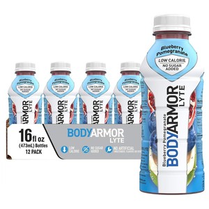 Boisson hydratante et riche en électrolytes Fruit Punch BodyArmor, idéale pour la récupération après l'entraînement, 600 ml - Product Image 1