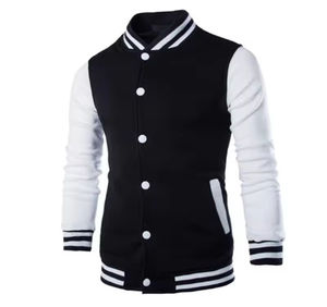 <b>Men's</b> Varsity Baseball <b>Jacket</b> Causal <b>Slim</b> <b>Fit</b> Button Down Varsity Letterman <b>Jacket</b> Lightweight Boys Bomber <b>Jacket</b> For <b>Men</b> - Product Image 5