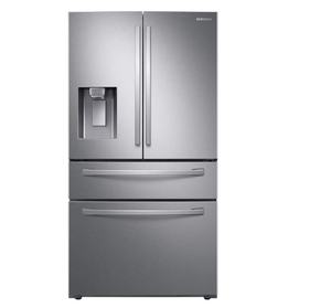 Réfrigérateur à portes françaises 4 portes de 28 pieds cubes 100 % original avec écran tactile - Product Image 1