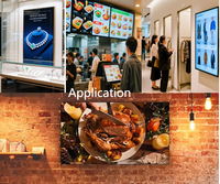 Écran tactile LCD 43 pouces 4K à cadre ultra-fin pour affichage publicitaire