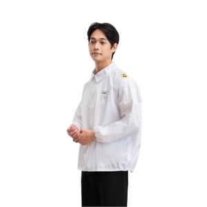Blouse de protection ESD unisexe GW Brand pour salle blanche, 98% polyester 2% carbone, pour adultes, fabriquée au Vietnam, OEM, échantillon en 7 jours - Product Image 2