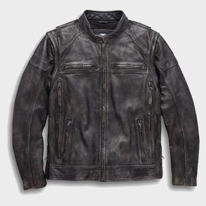 Chaqueta de Cuero Dauntless Harley Davidson para Hombre - Product Image 1