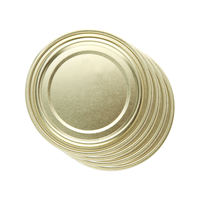 Couvercle inférieur OEM en fer blanc, étain EOE pour poudre nutritive, or 502 #