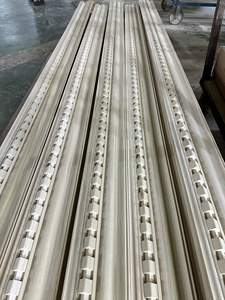 Molduras de Madera Maciza para Gabinetes, Zócalos, Molduras Personalizadas de Madera Maciza para la Parte Inferior de Gabinetes de Cocina, Detalles Decorativos para Muebles - Product Image 6