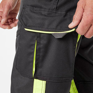 Pantalon cargo décontracté en Cordura de haute qualité avec cordon de serrage, tricoté, pour hommes, vêtements de travail de sécurité, réfléchissant, multi-poches - Product Image 5