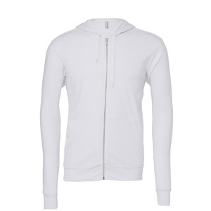 Bella เสื้อมีฮู้ดมีซิปสีขาวมีซิปมีฮู้ดสีขาวคอลเลคชั่นจำนวนมาก - Product Image 1