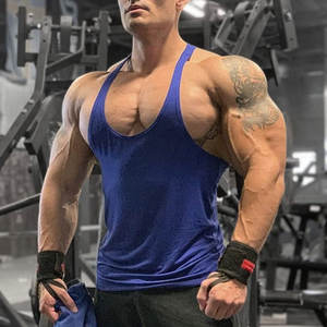 Custom Design Seamless Quick Drying Fitness Sports <b>Running</b> <b>Singlet</b> <b>Men's</b> Tank Tops Reasonable Price Best Selling - Product Image 6