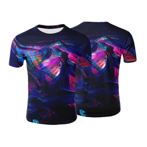 T-shirts personnalisés de haute qualité pour hommes Chemises vierges à impression par sublimation haut de gamme - Product Image 3