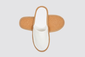 Vente en gros de chaussons d'hôtel de haute qualité pour hôtel de luxe avec logo personnalisé antidérapant chaussons unisexe biodégradables personnalisés pour hôtel et compagnies aériennes - Product Image 6