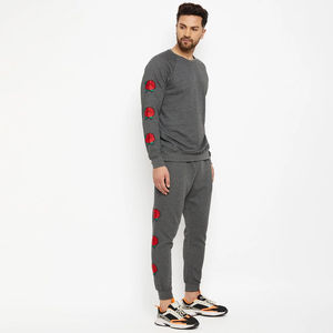 Survêtement imprimé respirant personnalisé pour hommes, survêtement de jogging de qualité pour l'hiver, ensemble au prix de gros - Product Image 1