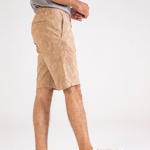 <b>Men's</b> New Fashion Summer Casual Sweat <b>Shorts</b> Breathable Training Comfort <b>Elastic</b> <b>Waistband</b> Solid Vintage Plain Dyed Eco-Friendly - Product Image 3