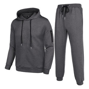 Survêtements pour hommes, ensembles 2 pièces, tenues décontractées à manches longues, vêtements de sport pour le jogging et le sport - Product Image 1