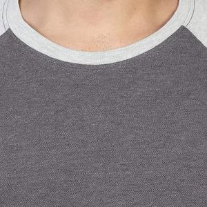 Vente en gros de t-shirts d'occasion pour hommes en vrac gris coupe ajustée demi-manches col rond vêtements d'été pour adultes stock mix fournisseur de balles de vêtements - Product Image 3